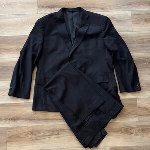 RW & Co Black Men's Suit